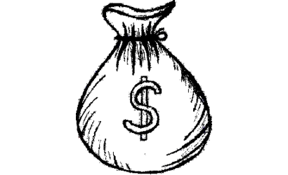 Worek z pieniędzmi